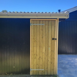 Renovering af hus ny trædør