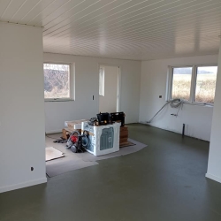 Renovering af hus og stue